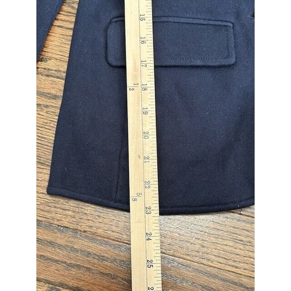 Lauren Ralph Lauren Blazer Jacket Embroidered Crest Academia Pockets Blue XXS - Picture 5 of 12